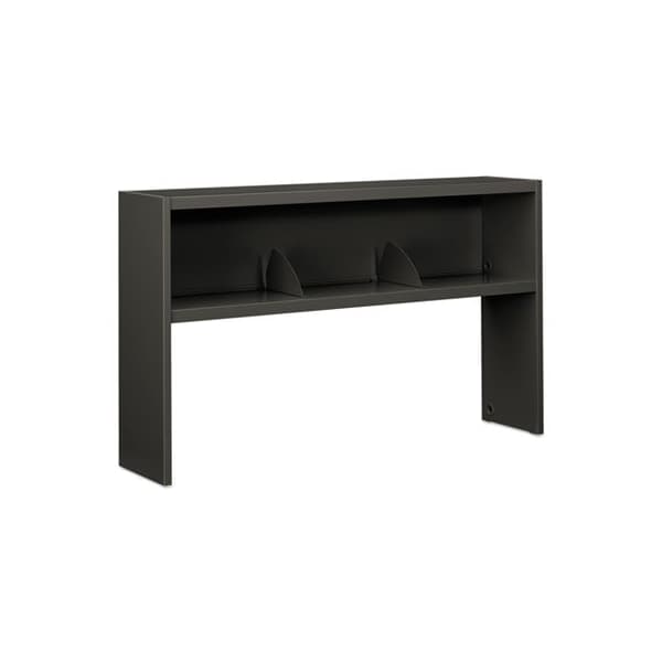 Hon HON, 38000 SERIES STACK ON OPEN SHELF HUTCH, 60W X 13.5D X 34.75H, CHARCOAL - 386560NS