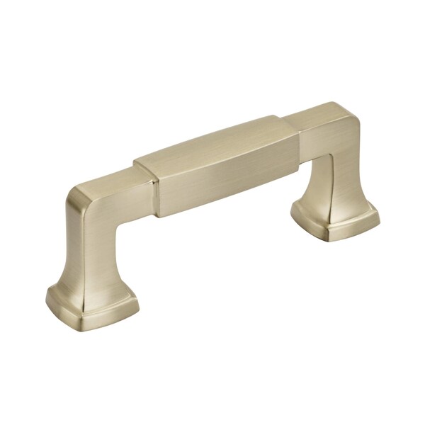 Amerock Stature 3 in 76 mm Center-to-Center Golden Champagne Cabinet Pull - BP36891BBZ