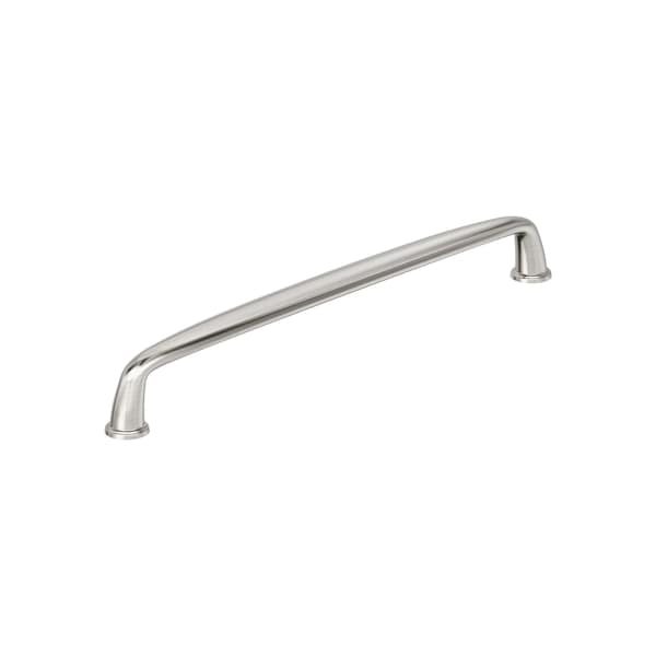 Amerock Kane 8-13/16 inch 224mm Center-to-Center Satin Nickel Cabinet Pull - BP53809G10