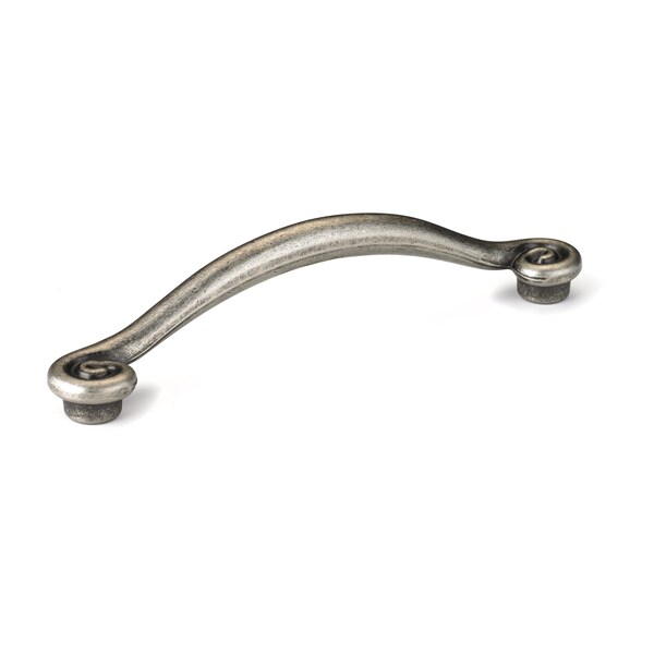 Richelieu 5-1/16 in. (128 mm) Center-to-Center Pewter Traditional Drawer Pull - BP410128142