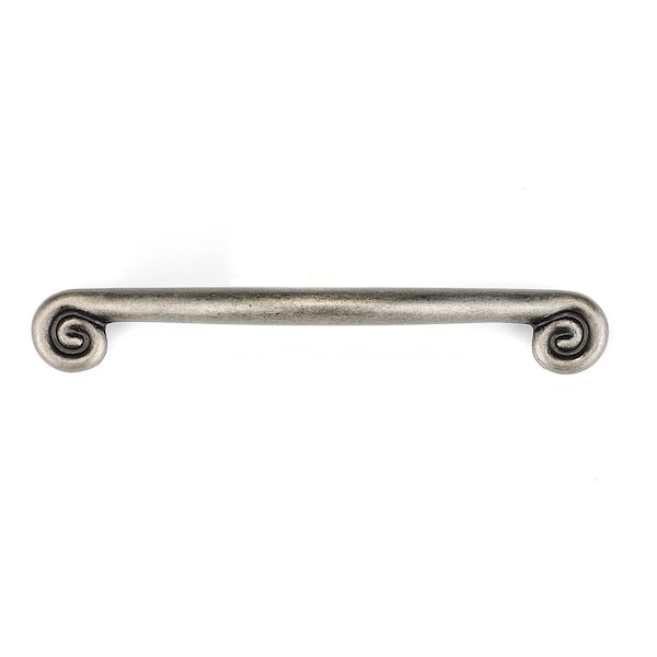 Richelieu 5-1/16 in. (128 mm) Center-to-Center Pewter Traditional Drawer Pull - BP410128142