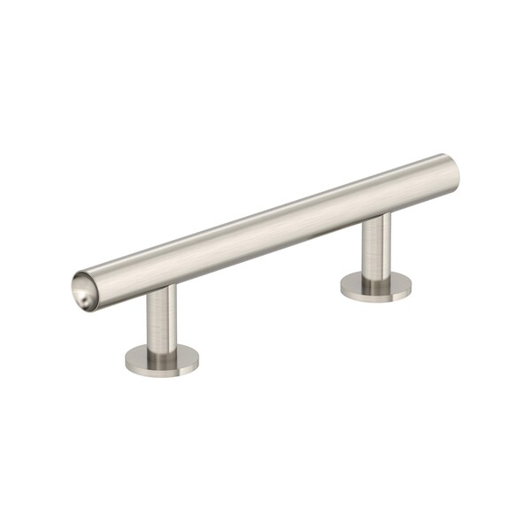 Amerock Radius 3 inch 76mm Center-to-Center Satin Nickel Cabinet Pull - BP37390G10