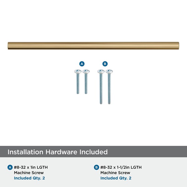 Amerock Versa 10-1/16 inch 256mm Center-to-Center Champagne Bronze Cabinet Pull - BP55532CZ