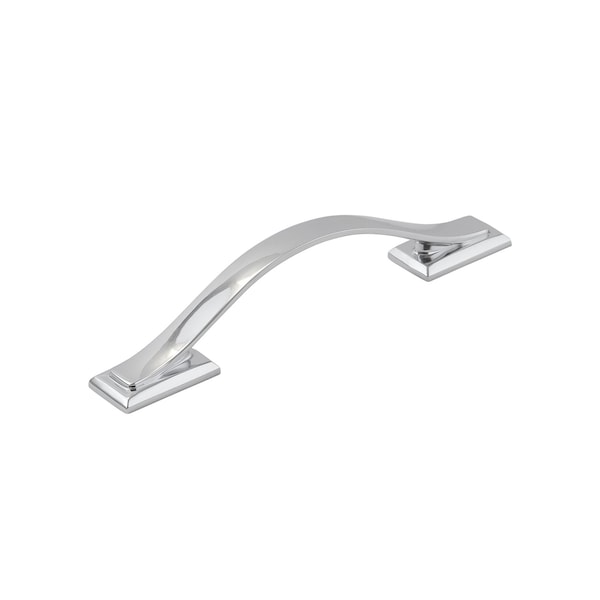 Hickory Hardware Dover Collection Pull 3-3/4 Inch 96mm Center to Center Chrome Finish - H078771CH