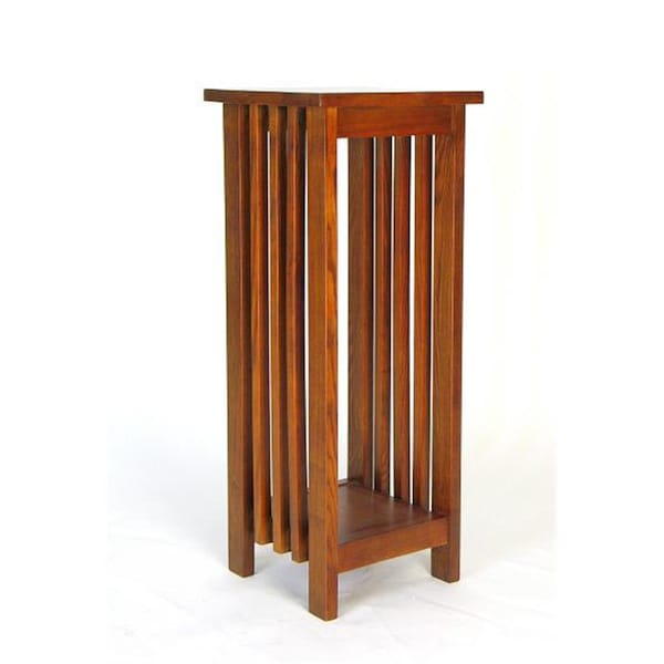 Wayborn Furniture & Access Mission Style Flower Stand - Brown - 9005