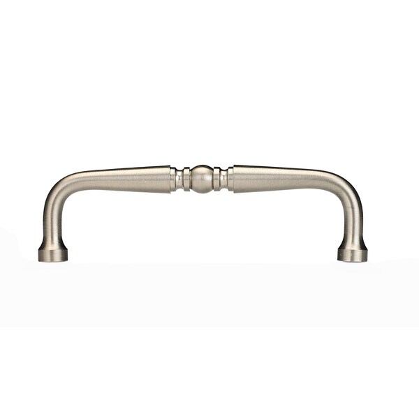 Richelieu 3-3/4 in. (96 mm) Center-to-Center Brushed Nickel Traditional Drawer Pull - BP1452A195