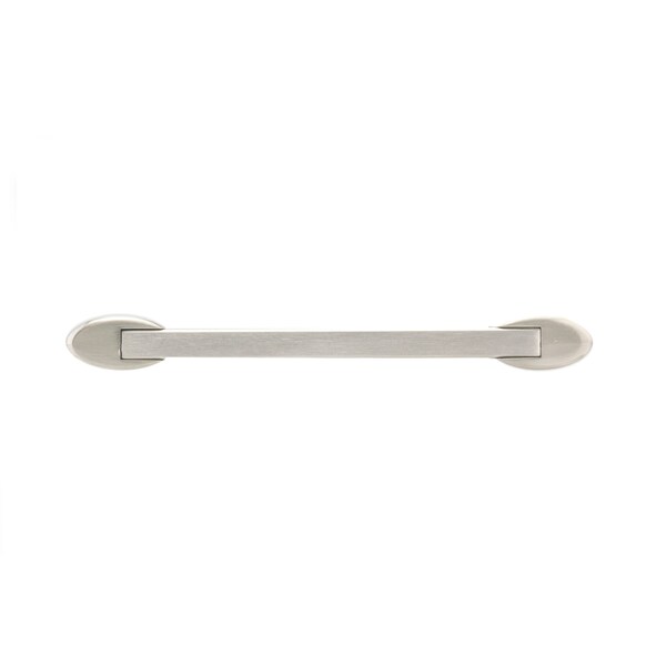Richelieu 3-3/4 in. (96 mm) Center-to-Center Brushed Nickel Contemporary Drawer Pull - BP872896195