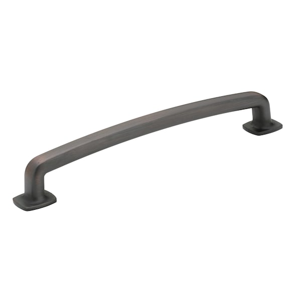 Richelieu 6-5/16 in. (160 mm) Center-to-Center Brushed Oil-Rubbed Bronze Transitional Drawer Pull - BP863160BORB