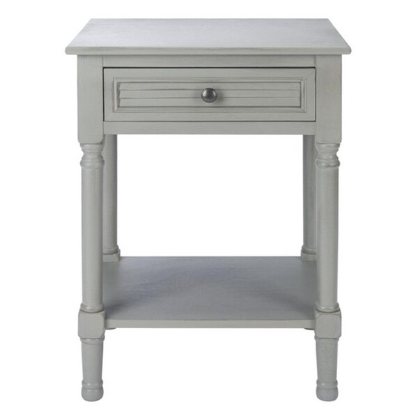 Safavieh Tate 1 Drawer Accent Table, Distressed & Grey - ACC5714C