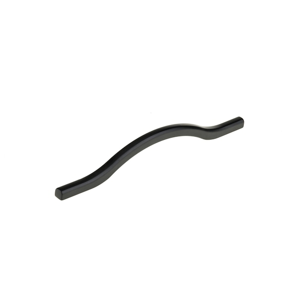Richelieu 5 1/16 in (128 mm) Center-to-Center Matte Black Contemporary Drawer Pull - BP8777128900