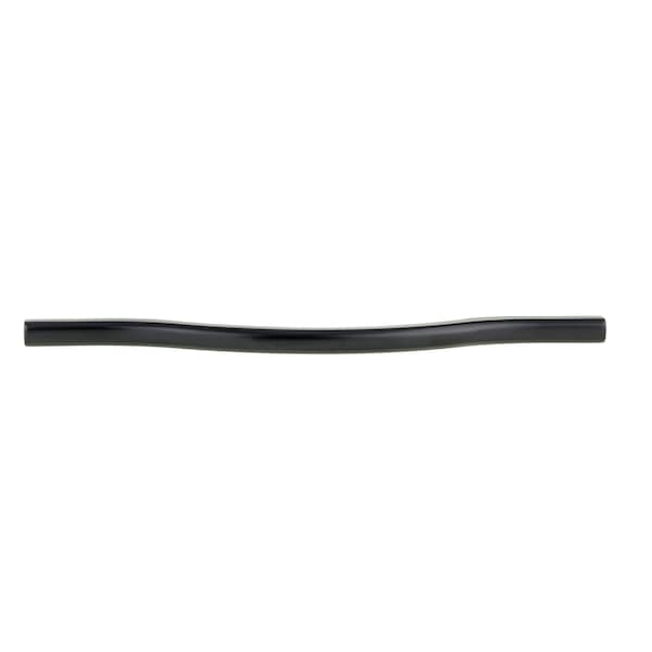 Richelieu 5 1/16 in (128 mm) Center-to-Center Matte Black Contemporary Drawer Pull - BP8777128900