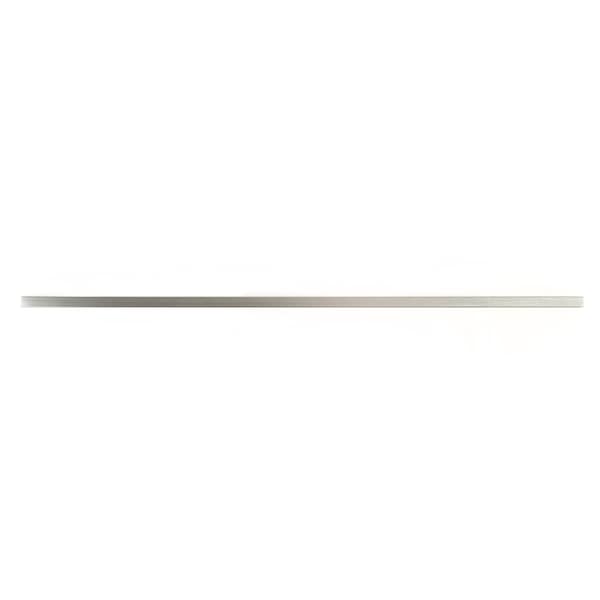 Richelieu 10-1/16 in. (256 mm) Center-to-Center Brushed Nickel Contemporary Drawer Pull - BP720256195