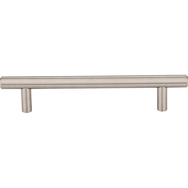 Elements By Hardware Resources 128 mm Center-to-Center Satin Nickel Naples Cabinet Bar Pull,  - 176SN-10