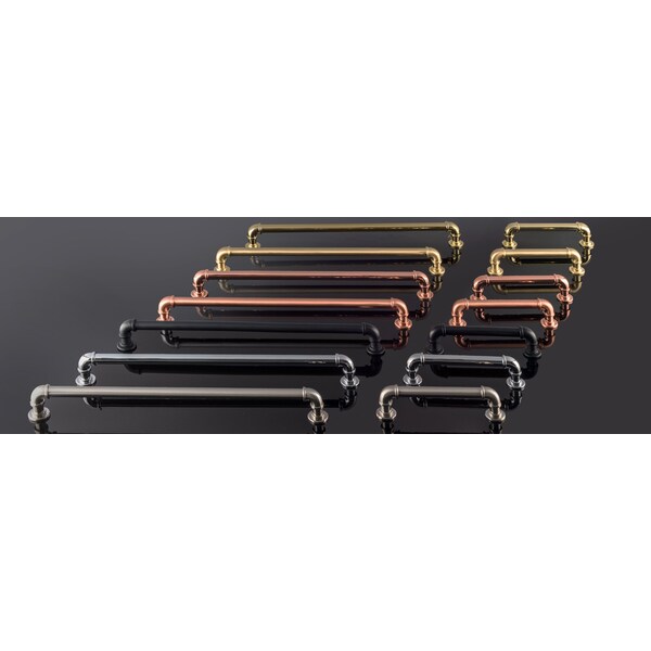 Richelieu 5 1/16 in (128 mm) Center-to-Center Chrome Eclectic Drawer Pull - BP2209128140