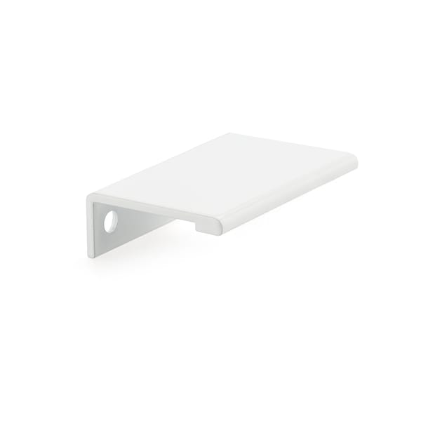 Richelieu 1 31/32 in (50 mm) Center-to-Center White Contemporary Drawer Edge Pull - BP98985030