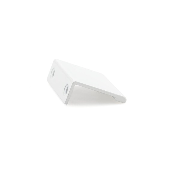 Richelieu 1 31/32 in (50 mm) Center-to-Center White Contemporary Drawer Edge Pull - BP98985030