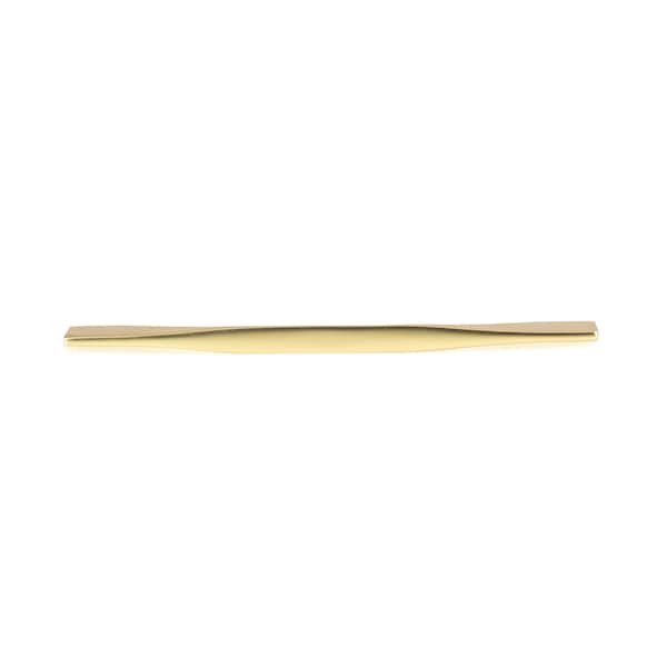 Richelieu 6 5/16 in to 7 9/16 in (160 mm to 192 mm) Brushed Gold Contemporary Drawer Pull - BP9253192165