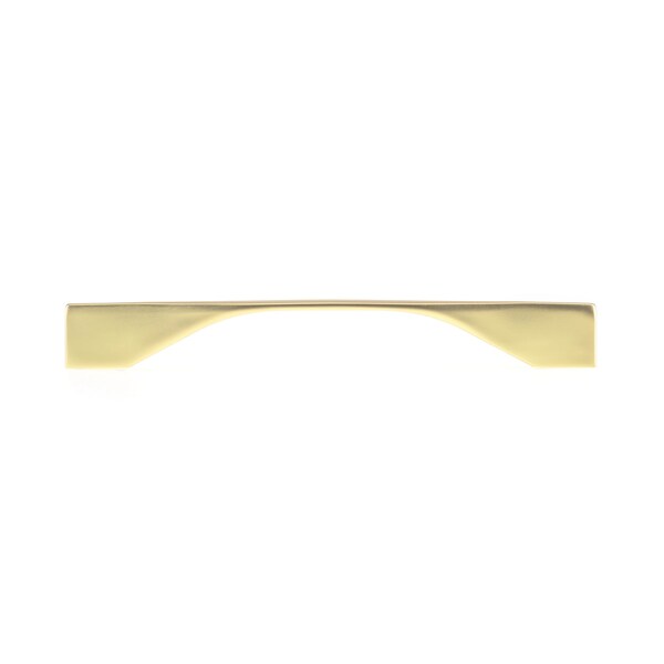 Richelieu 6 5/16 in to 7 9/16 in (160 mm to 192 mm) Brushed Gold Contemporary Drawer Pull - BP9253192165