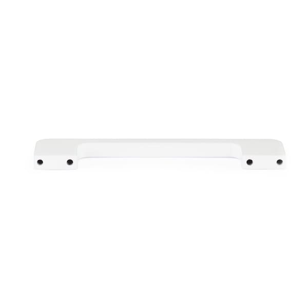 Richelieu 3 3/4-inch to 5 1/16-inch (96 mm to 128 mm) Center to Center White Contemporary Cabinet Pull - BP7309630