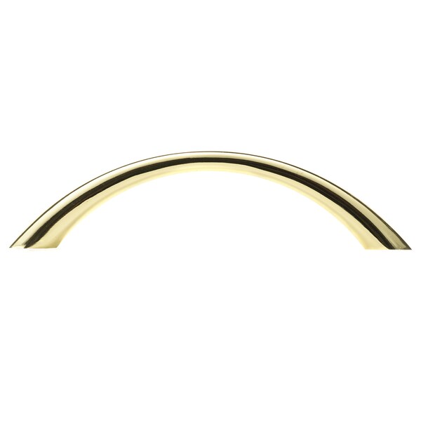 Richelieu 3 3/4 in (96 mm) Center-to-Center Brass Contemporary Cabinet Pull - BP3511130