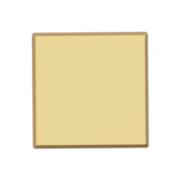 Heritage Designs Contemporary Knob 1316 Inch Square Brushed Brass Finish, 10PK - R077756BBX10B