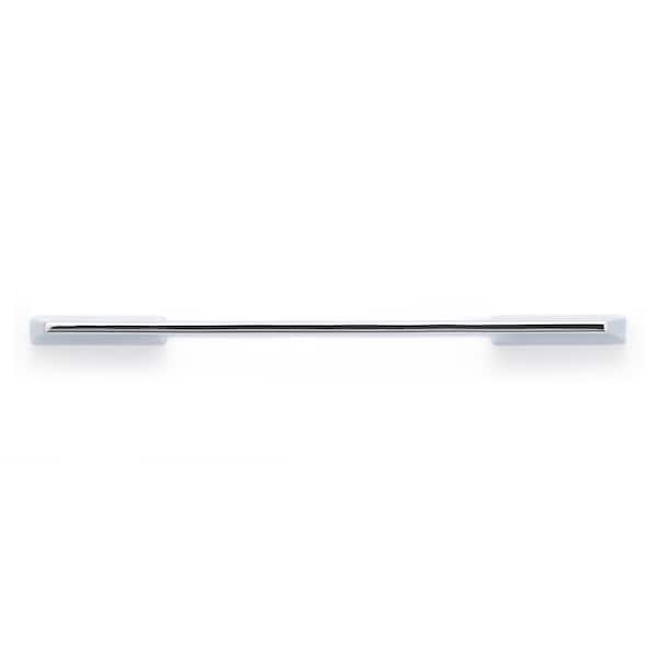 Richelieu 3-3/4 in. (96 mm) Center-to-Center Chrome Contemporary Drawer Pull - BP7125096140