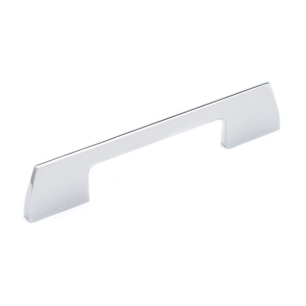 Richelieu 3-3/4 in. (96 mm) Center-to-Center Chrome Contemporary Drawer Pull - BP7125096140