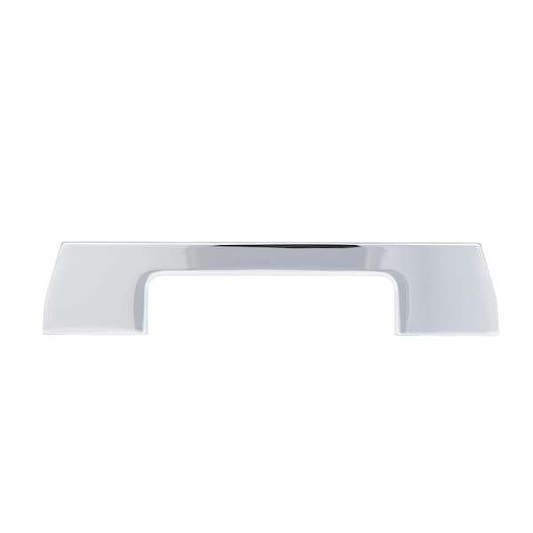 Richelieu 3-3/4 in. (96 mm) Center-to-Center Chrome Contemporary Drawer Pull - BP7125096140