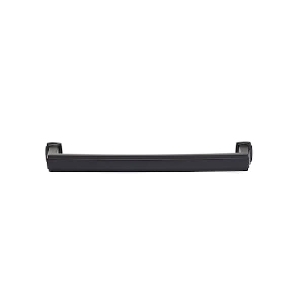 Richelieu 7 9/16-inch (192 mm) Center to Center Matte Black Transitional Cabinet Pull - BP8675192900