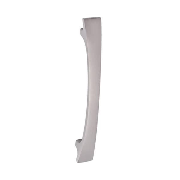 South Main Hardware 5 in. (127 mm) Satin Nickel Modern Curved Bar Cabinet Pull 25PK - SH6333-SN-25