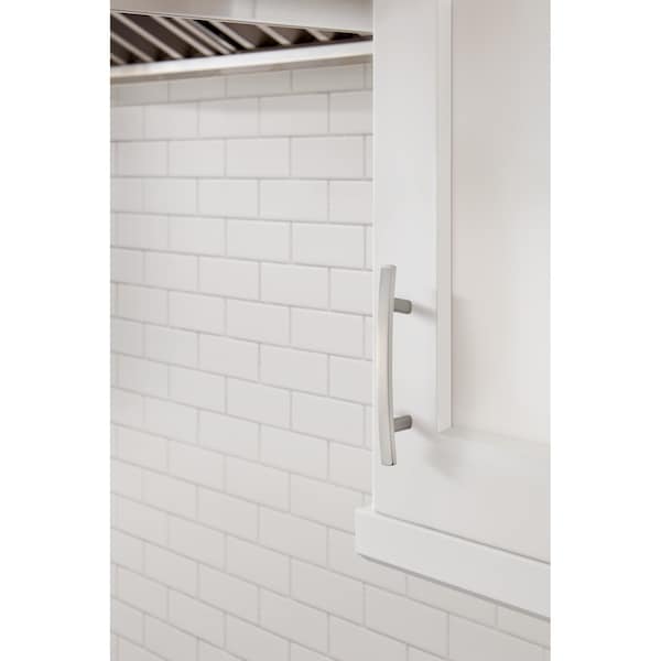 Amerock Cyprus 3 in 76 mm Center-to-Center Satin Nickel Cabinet Pull - BP26201G10