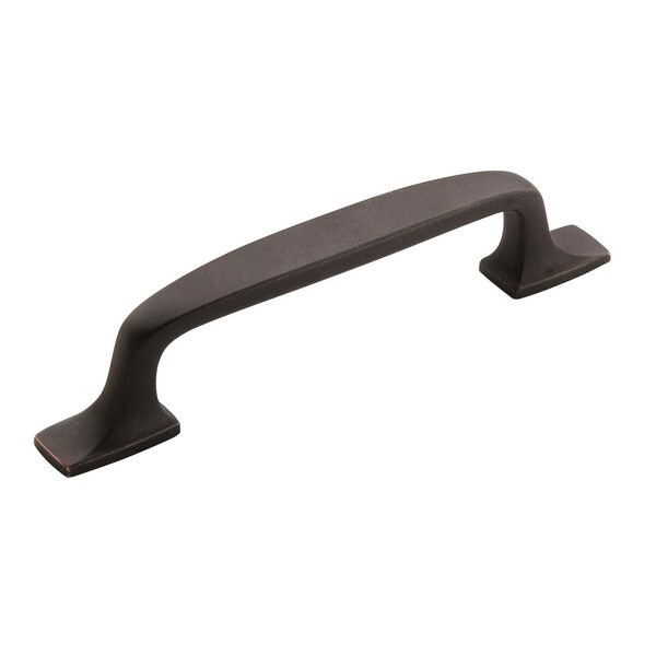 Amerock Highland Ridge 3-3/4 in 96 mm Center-to-Center Dark-Oiled Bronze Cabinet Pull - BP55317DOB