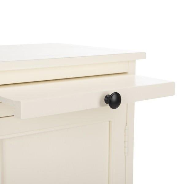 Safavieh Randy Tall Storage Unit - Distressed Cream - AMH5703C