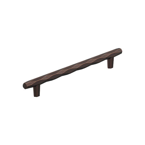 Amerock St. Vincent 8 inch 203mm Center-to-Center Oil-Rubbed Bronze Cabinet Pull - BP55500ORB