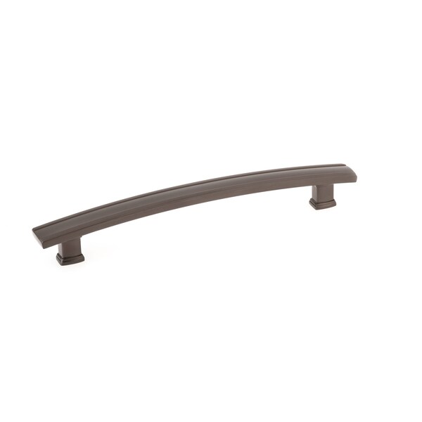 Richelieu 7-9/16 in. (192 mm) Center-to-Center Honey Bronze Transitional Drawer Pull - BP7070192HBRZ
