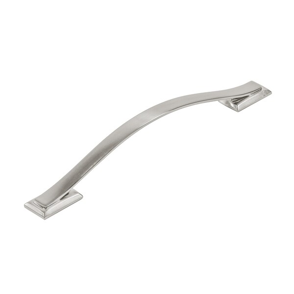Hickory Hardware Dover Collection Pull 6-5/16 Inch 160mm Center to Center Satin Nickel Finish - H078773SN