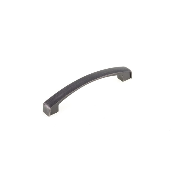 Richelieu 5 1/16 in (128 mm) Center-to-Center Antique Nickel Transitional Drawer Pull - BP8252128143