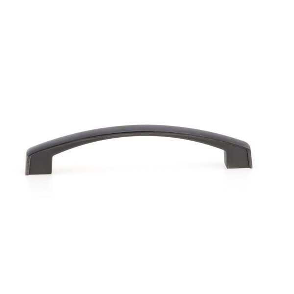 Richelieu 5 1/16 in (128 mm) Center-to-Center Antique Nickel Transitional Drawer Pull - BP8252128143