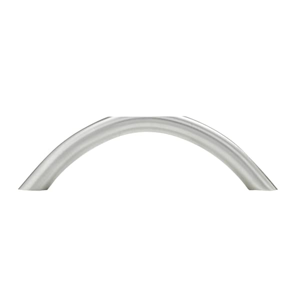 Richelieu 3 3/4 in (96 mm) Center-to-Center Stainless Steel Contemporary Cabinet Pull - BP340996170