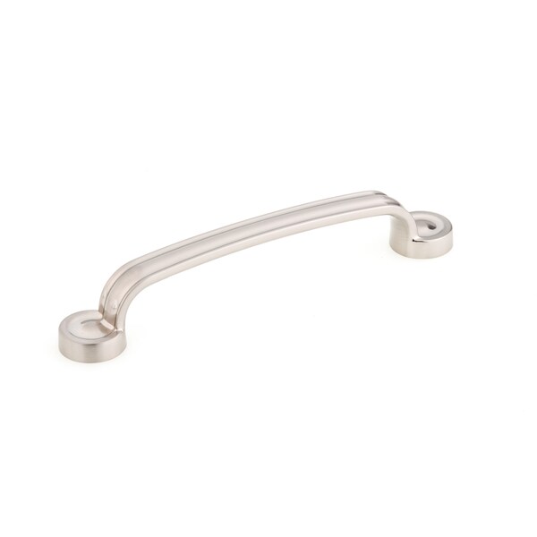 Richelieu 5 1/16 in (128 mm) Center-to-Center Brushed Nickel Traditional Cabinet Pull - BP8855128195