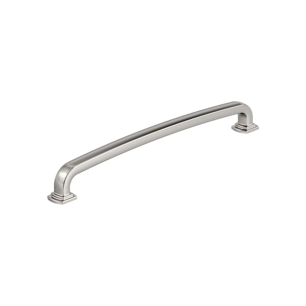 Amerock Surpass 8-13/16 inch 224mm Center-to-Center Polished Nickel Cabinet Pull - BP55521PN