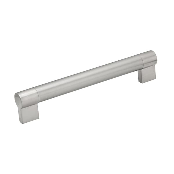 Richelieu 7-9/16 in. (192 mm) Center-to-Center Stainless Steel Contemporary Drawer Pull - BP500192195