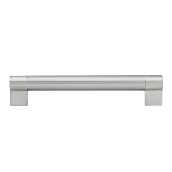Richelieu 7-9/16 in. (192 mm) Center-to-Center Stainless Steel Contemporary Drawer Pull - BP500192195
