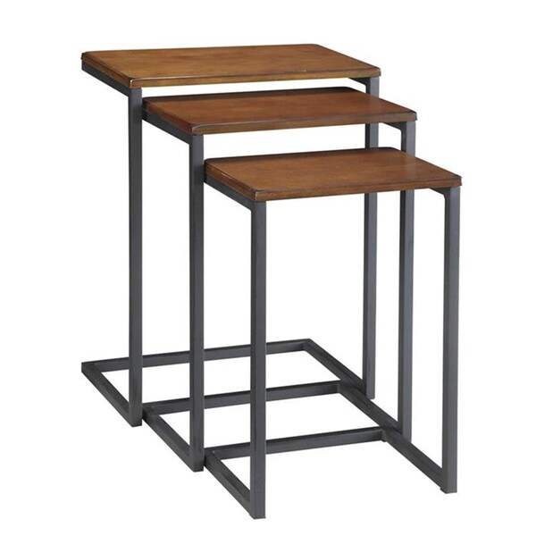 Chesterfield Leather Carolina Kyla Nesting Table Set of 3 - CH2548847