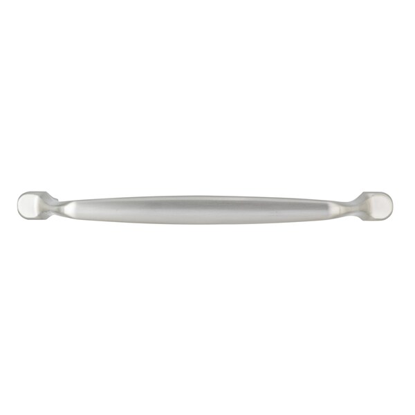 Richelieu 10-1/16 in. (256 mm) Center-to-Center Brushed Nickel Traditional Drawer Pull - BP8710256195