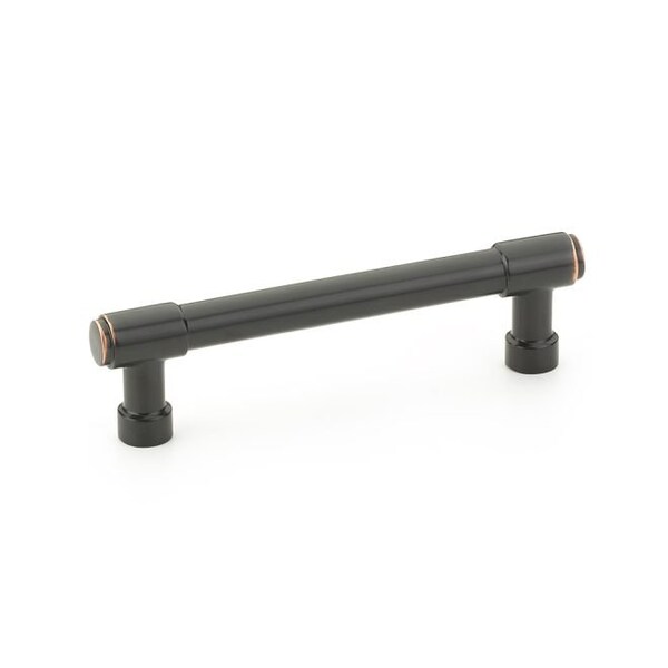 Emtek Jasper Cabinet Pull with 4 in Center to Center Oil Rubbed Bronze Finish - 86687US10B