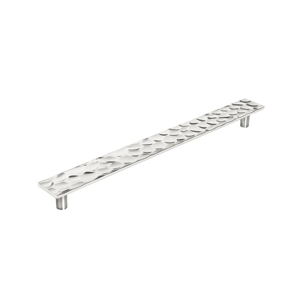 Amerock Kamari 10-1/16 in 256 mm Center-to-Center Polished Nickel Cabinet Pull - BP36826PN