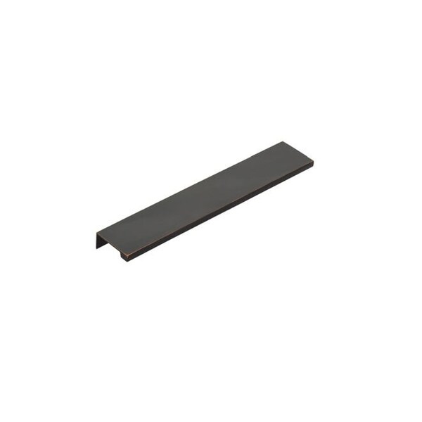 Emtek Edge Cabinet Pull with 8 in Center to Center Oil Rubbed Bronze Finish - 87130US10B