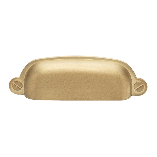 Gliderite Hardware 3-1/2 in. Center to Center Bin Pull Satin Gold, 10PK - 4767-SG-10