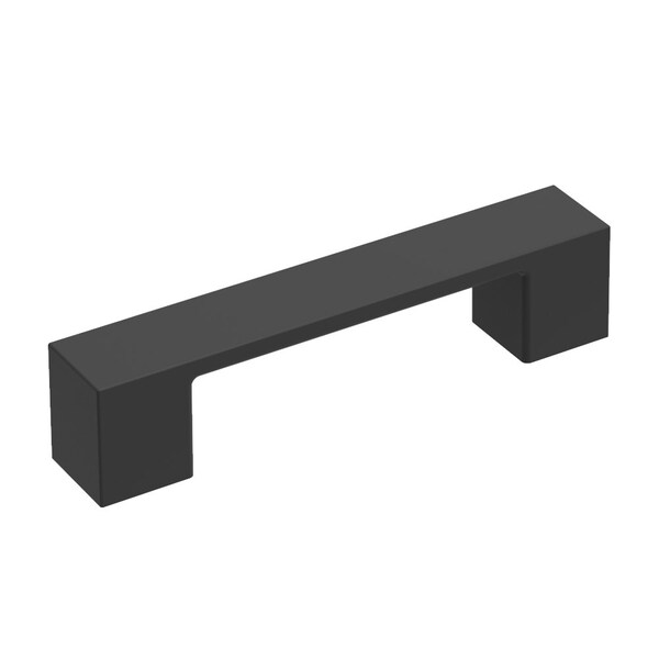 Heritage Designs Contemporary Pull 3 Inch Center to Center Matte Black Finish, 10PK - R077751MBX10B